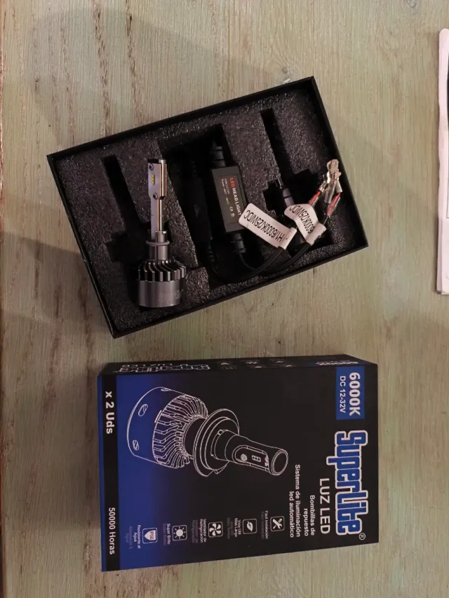 Luces LED H1 Superlite 6000K DC 12-32V