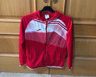 Chaqueta Joma Roja con Capucha