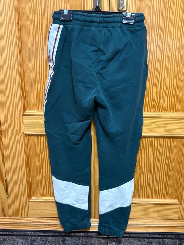 Pantalón chándal SikSilk verde Talla XS