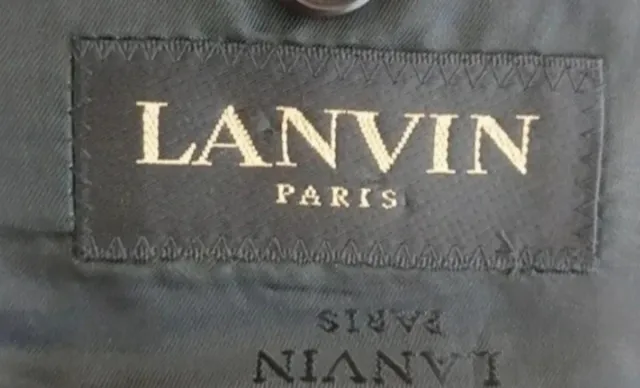 Traje de casaco Lanvin Raya diplomática Tamanho 54