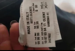 Traje  Lanvin Raya diplomática Talla 54R