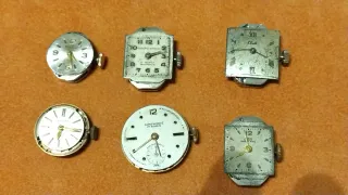 Orologi vari antichi con corona