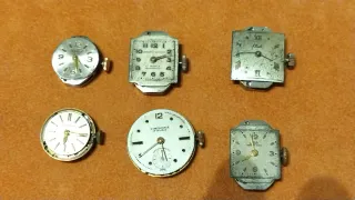 Orologi vari antichi con corona