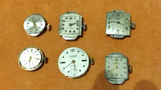 Orologi vari antichi con corona