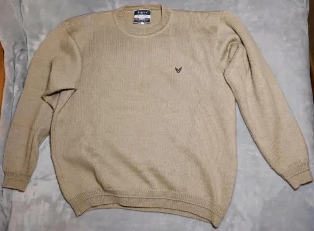 Maglione Avirex Uomo Beige Taglia XL nuovo