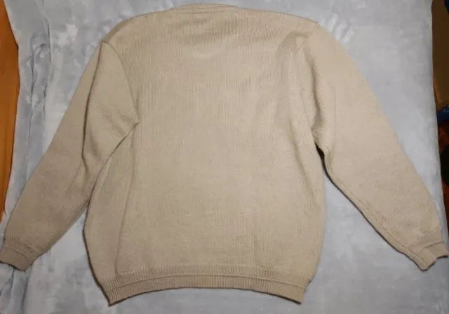 Maglione Avirex Uomo Beige Taglia XL nuovo