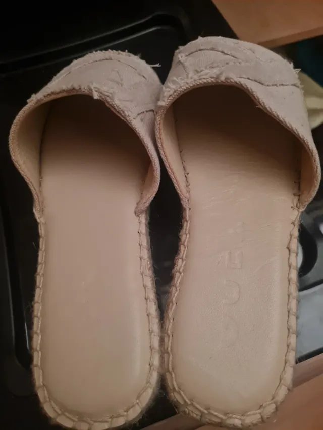 Sandalias Adolfo Dominguez Beige Sin estrenar