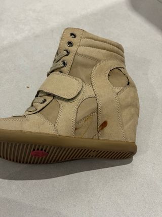 Botines Beige Talla 36