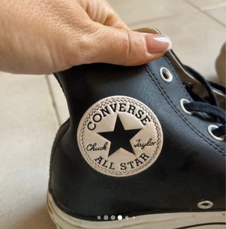 Converse All Star Platform Nere