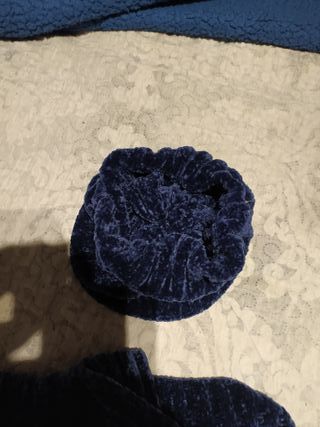 Conjunto Gorro y Bufanda Azul