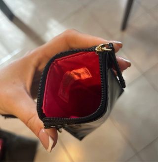 Porta monete YSL nero lucido