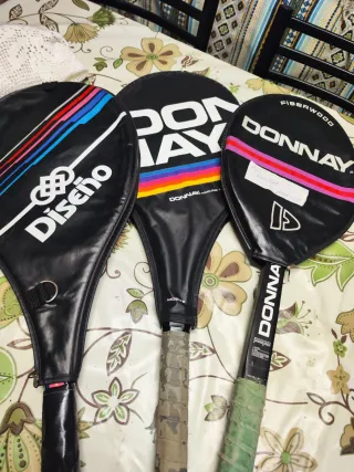 Lote 3 Raquetas Tenis Vintage