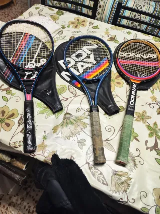 Lote 3 Raquetas Tenis Vintage