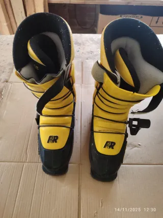 Botas de esquí Raichle amarillas