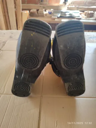 Botas de esquí Raichle amarillas