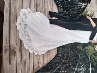 Vestido de Novia Blanco Encaje