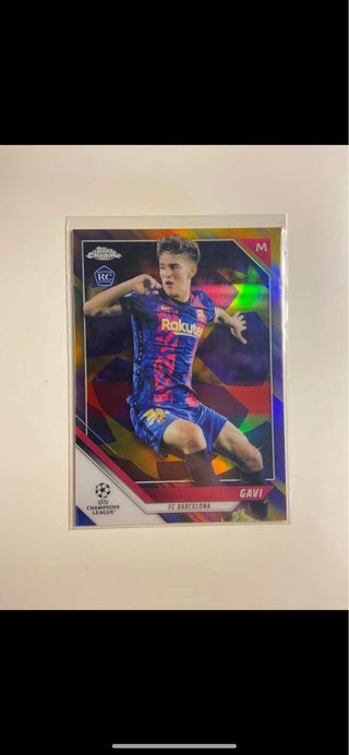 Gavi Rookie Starball Gold Purple Card