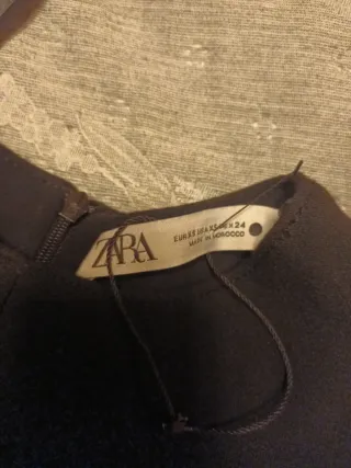 Mono largo Zara negro