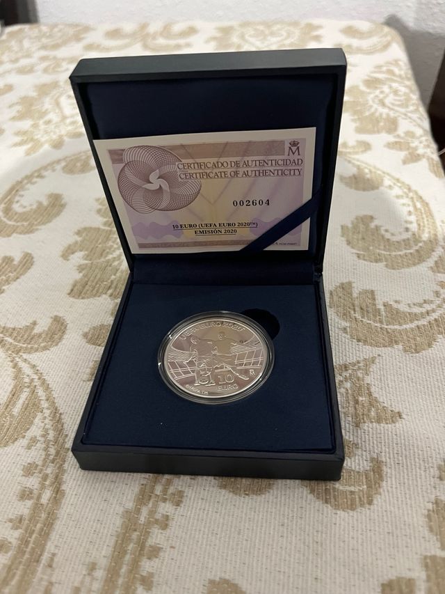 Moneda 10 Euro UEFA EURO 2020