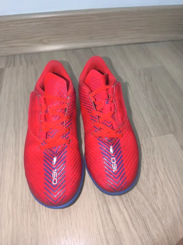 Botas de fútbol Kipsta niño Talla 33