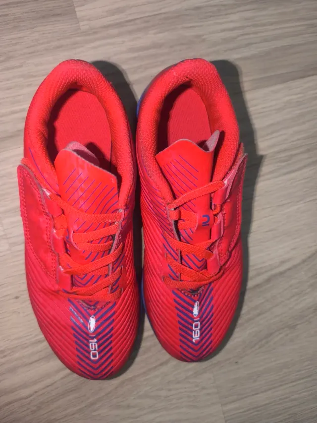 Botas de fútbol Kipsta niño Talla 33