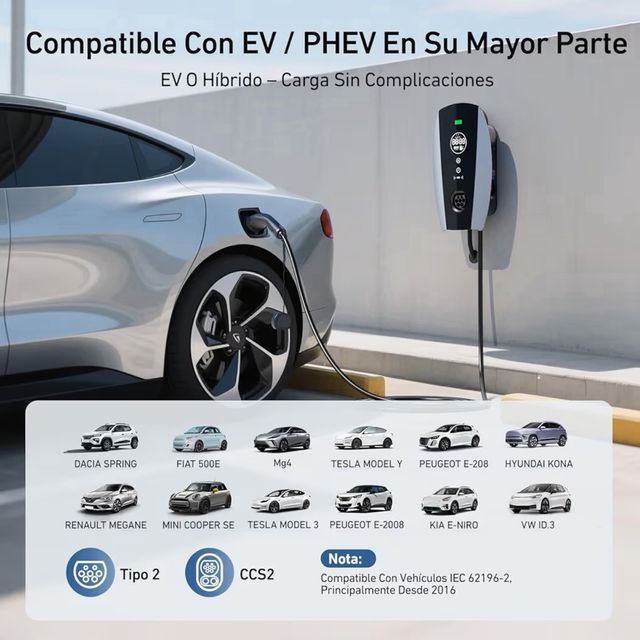 Stazione di Ricarica per Auto Elettrica Tipo 2