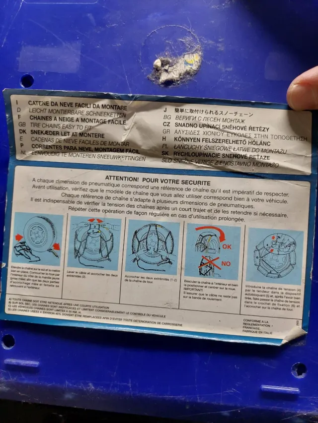 Catene da neve Konig T9 080