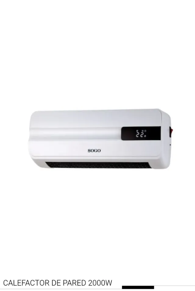 Riscaldatore a parete SOGO 2000W