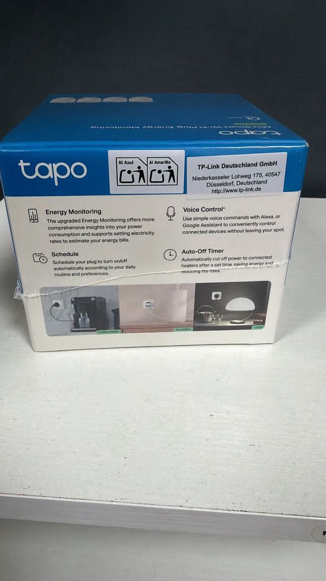 Tapo P115 Mini Smart Wi-Fi Plug 4 Pack