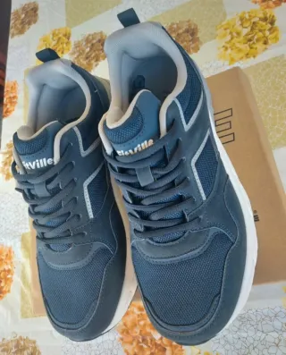 Nuove scarpe da ginnastica uomo FitVille blu/bianc