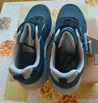 Nuove scarpe da ginnastica uomo FitVille blu/bianc