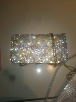 Lote 3 bolsos y 1 cartera piel