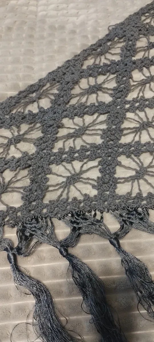 Mantoncillo Flamenca Gris