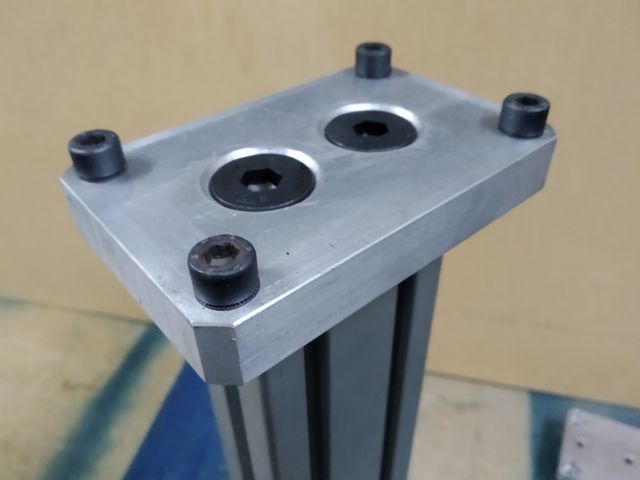 Torretas de aluminio mecanizado