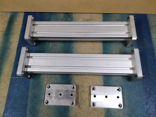 Torretas de aluminio mecanizado