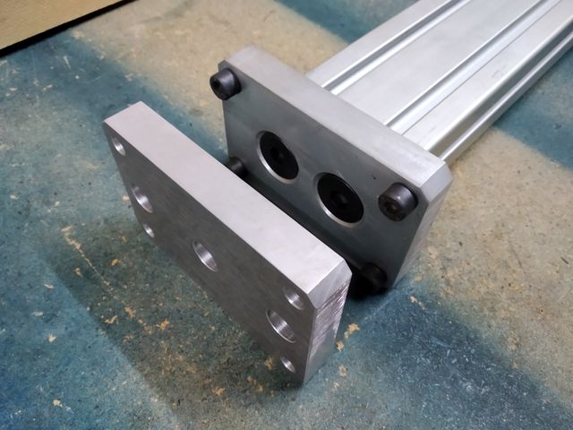 Torretas de aluminio mecanizado