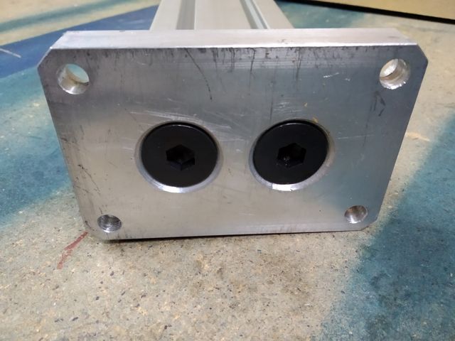 Torretas de aluminio mecanizado