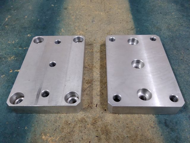 Torretas de aluminio mecanizado