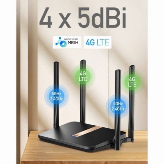 Router Cudy LT500D AC1200 4G Wifi