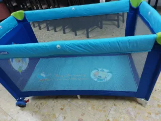 Cuna de viaje Jane azul