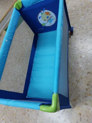 Cuna de viaje Jane azul