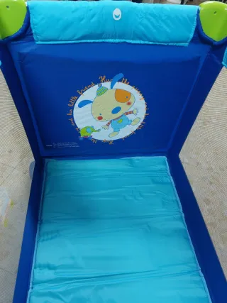 Cuna de viaje Jane azul