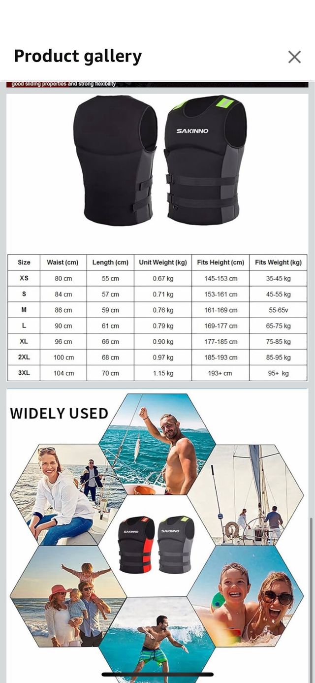 Chaleco Neopreno SAKINNO