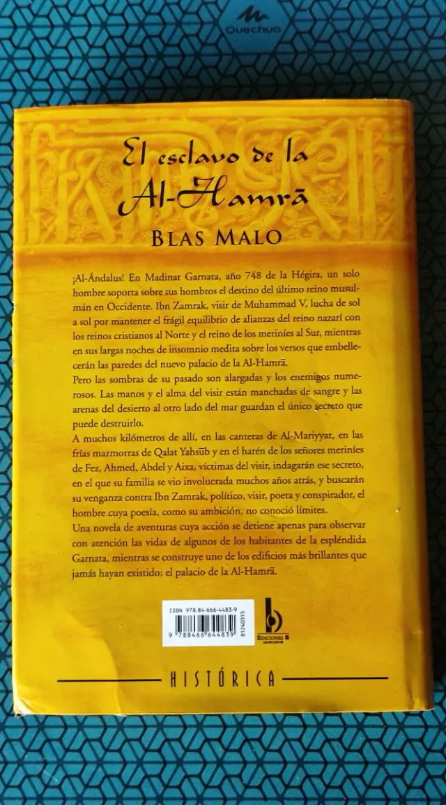 El esclavo de la Al-Hamrá Novela Histórica