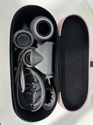 DysonSupersonic Grigio/Rosa con accessori+Cofanett