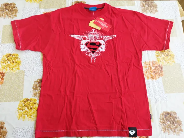 Maglietta Superman nuova Rossa Taglia L