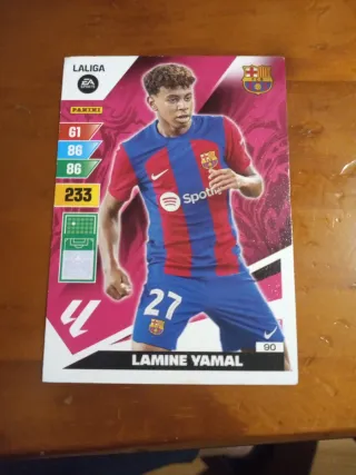 Cromo Lamine Yamal Adrenalyn XL Panini 23/24