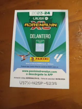 Cromo Lamine Yamal Adrenalyn XL Panini 23/24