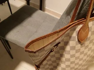 Louis Vuitton Neverfull Damero Original Beige