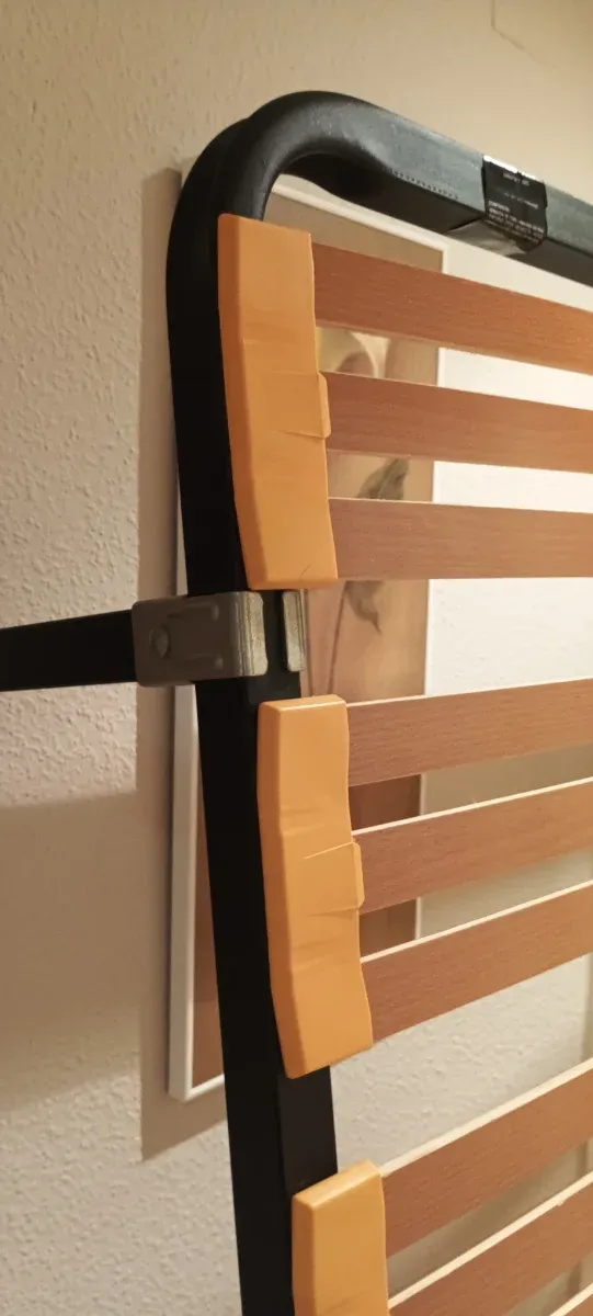 Cabezal y somier de hierro 90cm